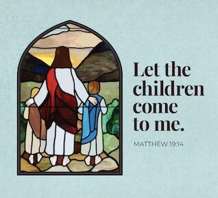 Let the Children - Stained Glass